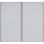 Möbelix Schwebetürenschrank Glasfront 226 cm Feldkirch 9, Grau