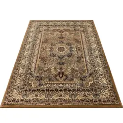 Orientalischer Webteppich Beige Marrakesh 80x150 cm