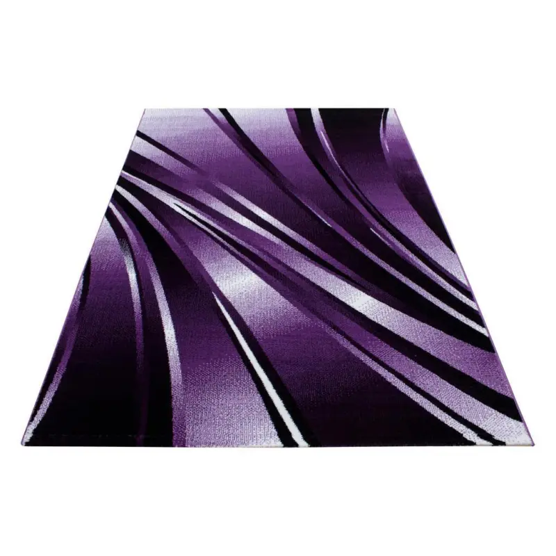 Webteppich Lila Naturfaser Parma 160x230 Cm