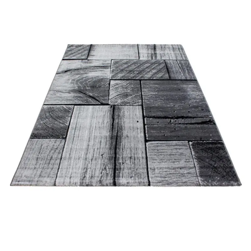 Teppich Läufer Schwarz Parma 80x300 Cm