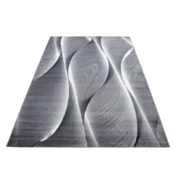 Teppich Läufer Schwarz Parma 80x300 Cm