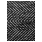 Möbelix Webteppich Schwarz Naturfaser Base 120x170 Cm