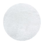 Möbelix Hochflor Teppich Weiß Brilliant Rund Ø 160 cm