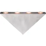 Möbelix LED-Wandleuchte Gordon 5-Flammig Dreieckige Form