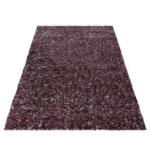 Möbelix Hochflor Teppich Rot Enjoy 80x150 Cm