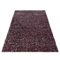 Hochflor Teppich Rot Enjoy 80x150 Cm