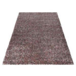 Möbelix Hochflor Teppich Rosa Enjoy 160x230 Cm