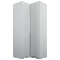 Eckschrank 100 Cm Alabama, Seidengrau