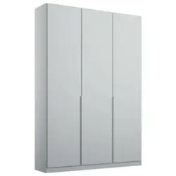 Drehtürenschrank 136 Cm Alabama, Seidengrau