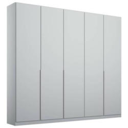 Drehtürenschrank 226 Cm Alabama, Seidengrau