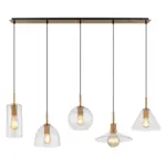 Möbelix Hängeleuchte H: 120 Cm 5-Flammig,leuchtmittel Wählbar