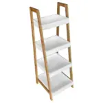 Möbelix Regal Liane 2 B: 34 Cm Bambus Massiv/weiß