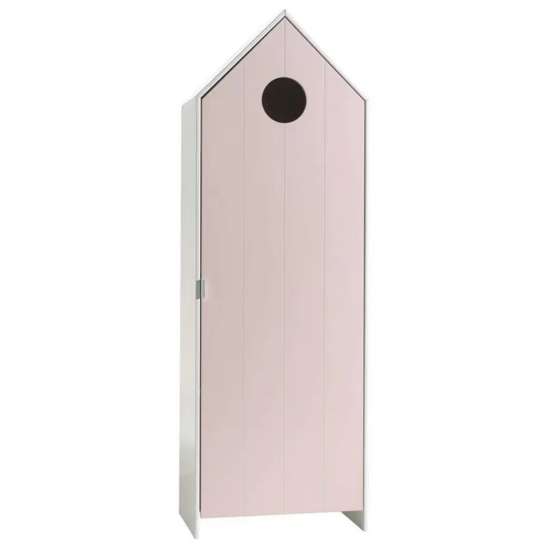 Kinderkleiderschrank B: 57,6 Cm Casami, Pink/wei&szlig;