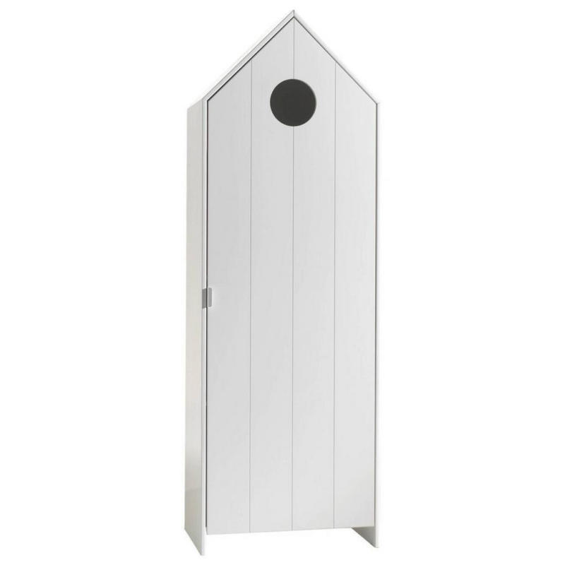 Kinderkleiderschrank Casami B: 57,6 cm Weiß