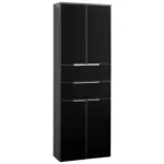 Möbelix Hochschrank Mit Soft-close Kara B: 61cm, Anthrazit