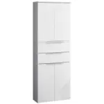 Möbelix Hochschrank Mit Soft-close Kara White B: 61cm, Weiß