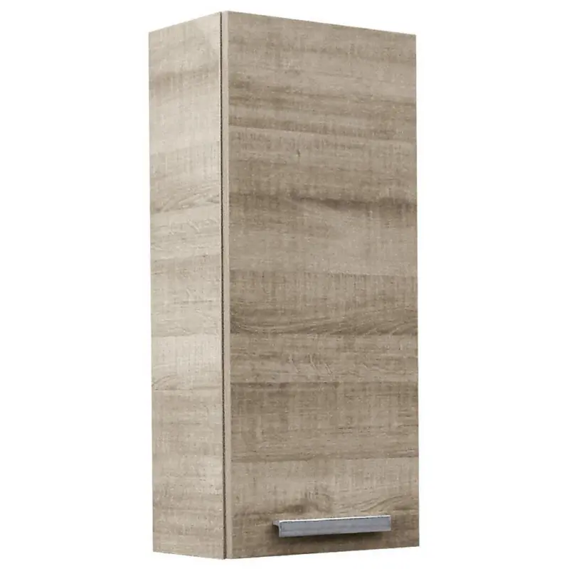 Hängeschrank Mit Türdämpfer A-Vero B: 35cm Graueiche Dekor