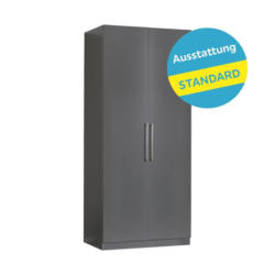 Drehtürenschrank M. Soft-close 91cm Unit Anthrazit