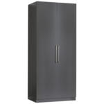 Möbelix Drehtürenschrank M. Soft-close 91cm Unit Anthrazit