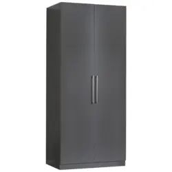 Drehtürenschrank M. Soft-close 91cm Unit Anthrazit