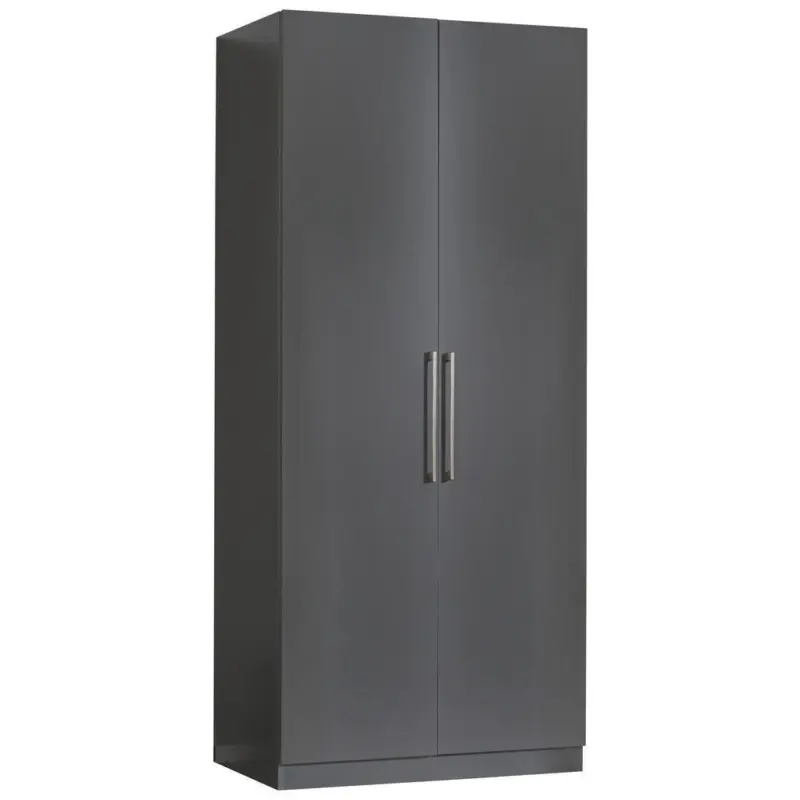 Drehtürenschrank M. Soft-close 91cm Unit Anthrazit