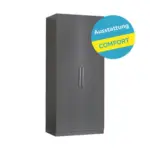 Möbelix Drehtürenschrank M. Soft-close 91cm Unit Anthrazit