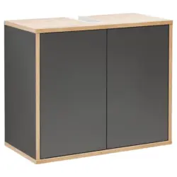 Waschbeckenunterschrank Push-To-Open Finn B: 60 Cm