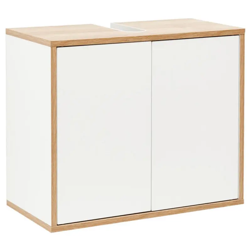 Waschbeckenunterschrank Finn B: 60 Cm, Weiß