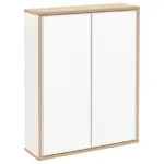 Möbelix Spiegelschrank Finn 2-türig Bxhxt: 60x75x18,5 Cm Weiß/eiche