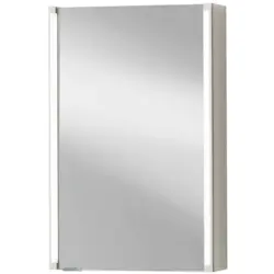 Spiegelschrank Led-line Bxhxt: 42,5x67x16,5 Cm Weiß