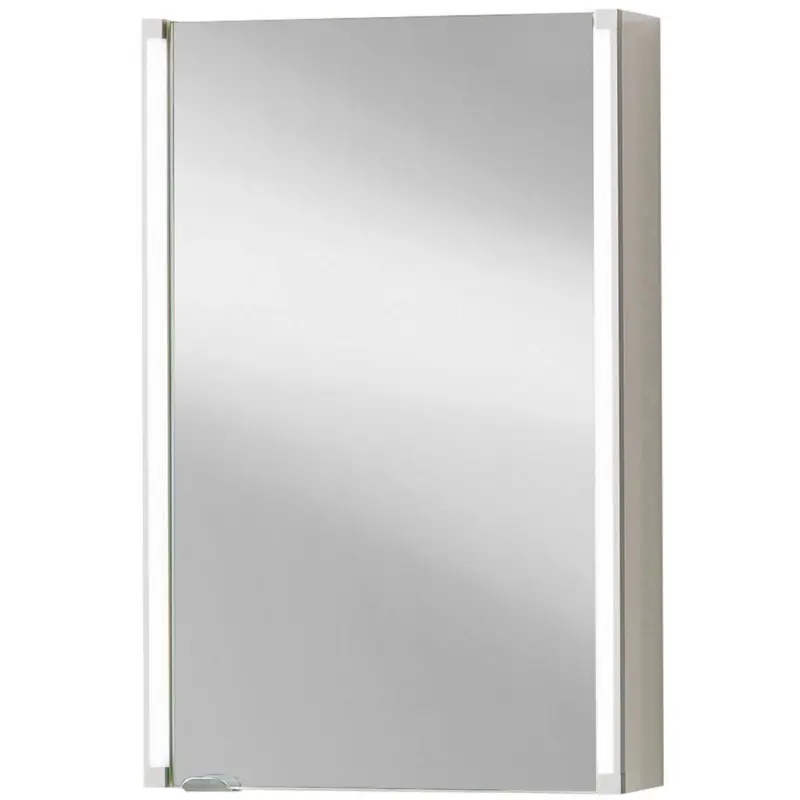Spiegelschrank Led-line Bxhxt: 42,5x67x16,5 Cm Weiß