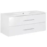 Möbelix Waschbecken mit Unterschrank Clever B: 120 cm Weiß