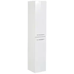 Hochschrank Mit Türdämpfer B.clever, B: 30cm Weiß