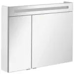 Möbelix Spiegelschrank B.clever Led 2-Türig Bxhxt: 90x71x16 Cm Weiß