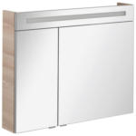 Möbelix Spiegelschrank B.clever Mit Led 2-Türig Bht: 90x71x16 Cm