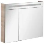 Möbelix Spiegelschrank B.clever Mit Led 2-Türig BxHxT: 90x71x16 cm