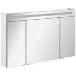 Möbelix Spiegelschrank B.clever Mit Led 3-Türig Bxhxt: 120x71x16 Cm