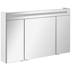 Spiegelschrank B.clever Mit Led 3-Türig Bxhxt: 120x71x16 Cm