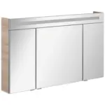 Möbelix Spiegelschrank B.clever Mit Led 3-Türig Bxhxt: 120x71x16 Cm
