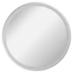 Möbelix Wandspiegel Mirror Rund 60x60 Cm Ohne Rahmen Mit Led