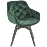 Möbelix Armlehnstuhl Avegno Dunkelgrün Mit Drehbare Sitzfläche