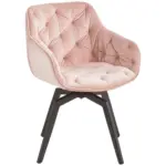 M&ouml;belix Armlehnstuhl Avegno Rosa mit drehbare Sitzfl&auml;che