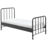 Möbelix Kinder-/Juniorbett Bronxx 90x200 cm Schwarz