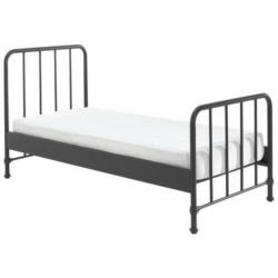 Kinder-/juniorbett Bronxx 90x200 Cm Schwarz