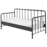 Möbelix Kinderbett Bronxx 90x200 Cm Eisen Schwarz Mit Rückenlehne