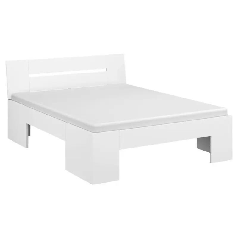 Bett 140x200 Tinda Weiß