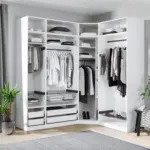 Möbelix Offener Kleiderschrank 182 Cm Unit Weiß