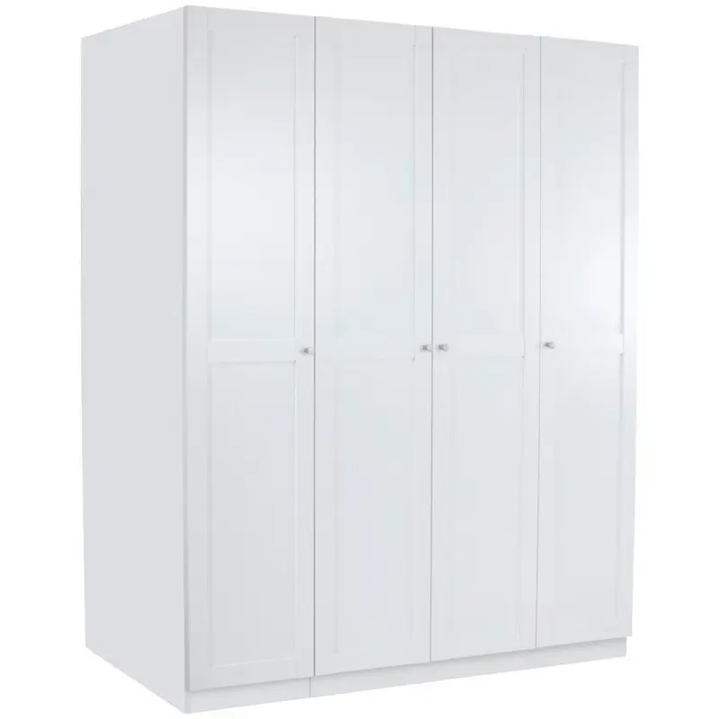 Drehtürenschrank M. Soft-close 182cm Unit Weiß