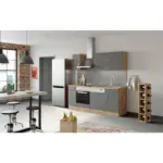 Möbelix Küchenzeile Sorrento Mit Geräten 210 Cm Anthrazit