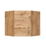Möbelix Eckoberschrank Chic B: 60 Cm Eichef. 1 Drehtür + Bügelgriff